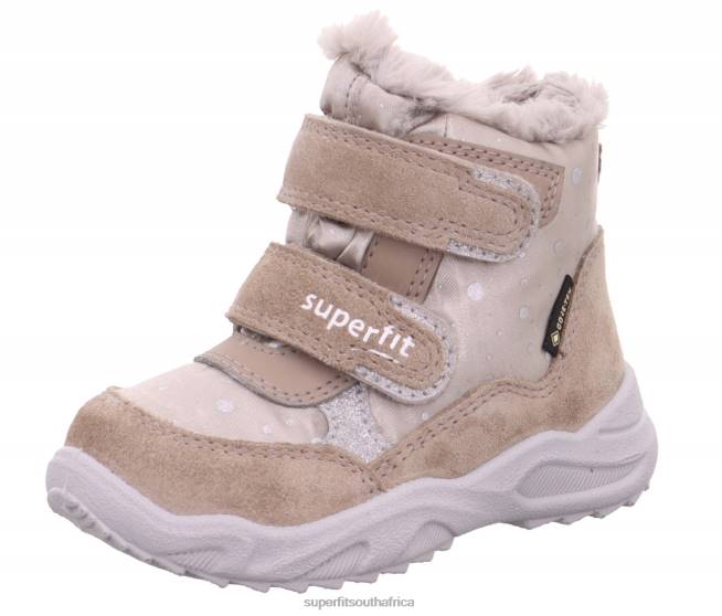 GLACIER - Boot with Velcro Fastener Babies Beige NLL0477 Superfit Boots