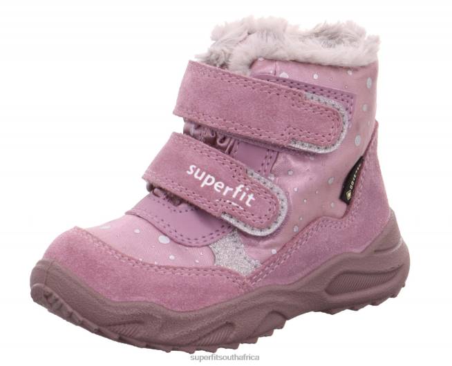 GLACIER - Boot with Velcro Fastener Babies Purple NLL0478 Superfit Boots