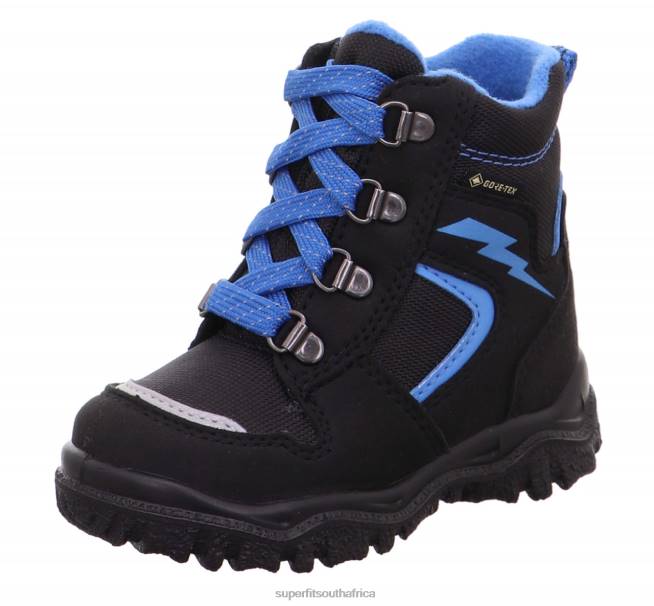 HUSKY1 - Boot with Lacing Babies Black/Blue NLL0482 Superfit Boots