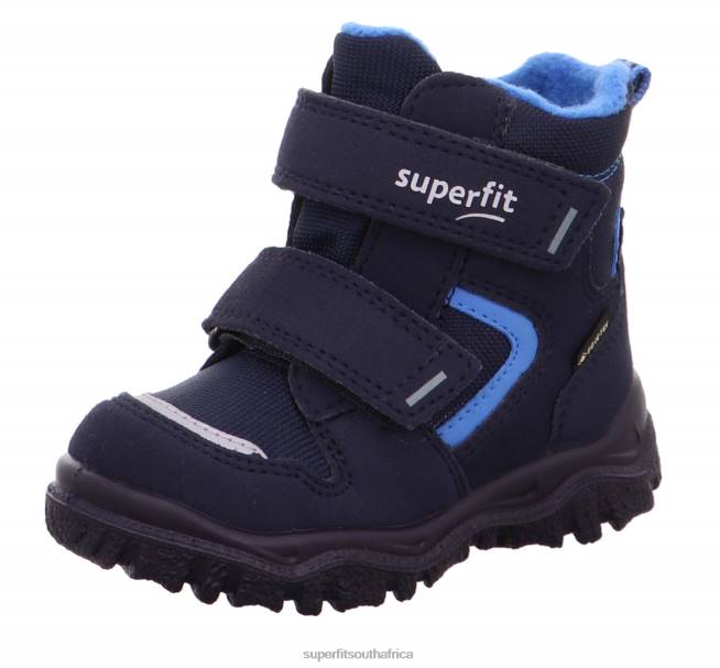 HUSKY1 - Boot with Velcro Fastener Babies Blue NLL0457 Superfit Boots