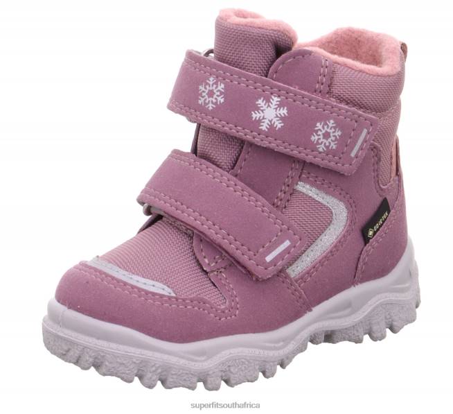 HUSKY1 - Boot with Velcro Fastener Babies Purple/Pink NLL0475 Superfit Boots