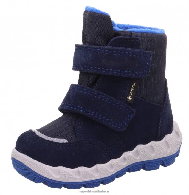 ICEBIRD - Boot with Velcro Fastener Babies Blue NLL0474 Superfit Boots