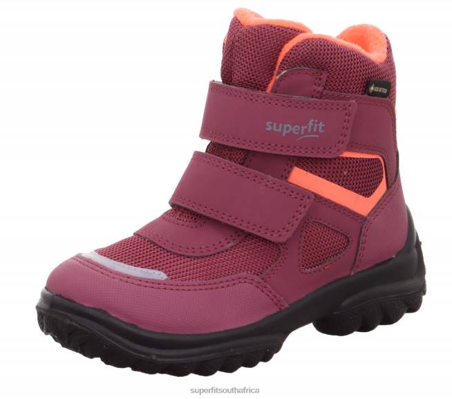 SNOWCAT - Boot with Velcro Fastener Babies Pink/Orange NLL0442 Superfit Boots