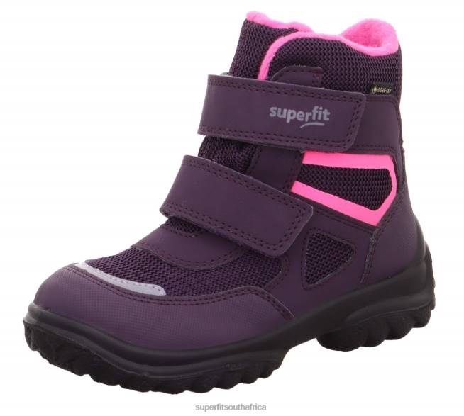 SNOWCAT - Boot with Velcro Fastener Babies Purple/Pink NLL0485 Superfit Boots