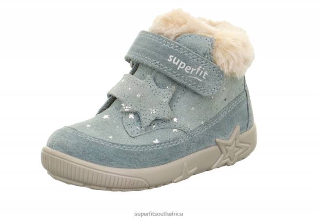 STARLIGHT - Boot with Velcro Fastener Babies Light Green NLL0508 Superfit Boots