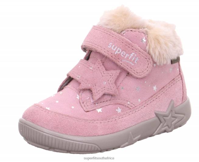 STARLIGHT - Boot with Velcro Fastener Babies Pink NLL0510 Superfit Boots