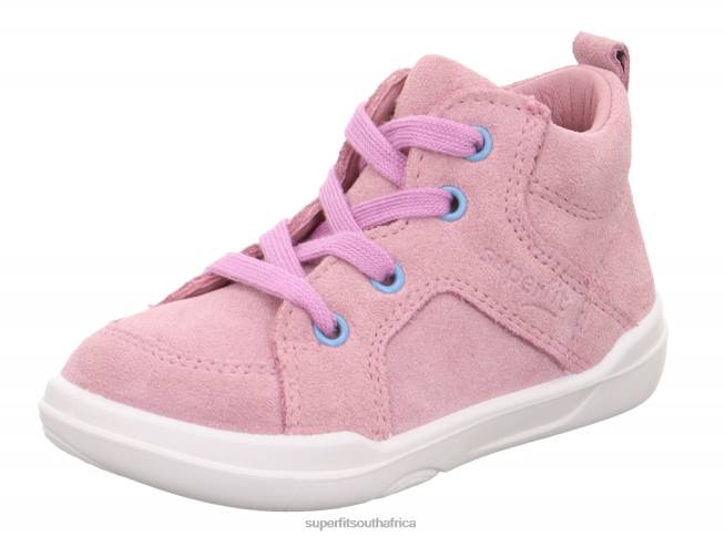 SUPERFREE - Sneakers high with Lacing Babies Pink NLL0242 Superfit High Sneakers