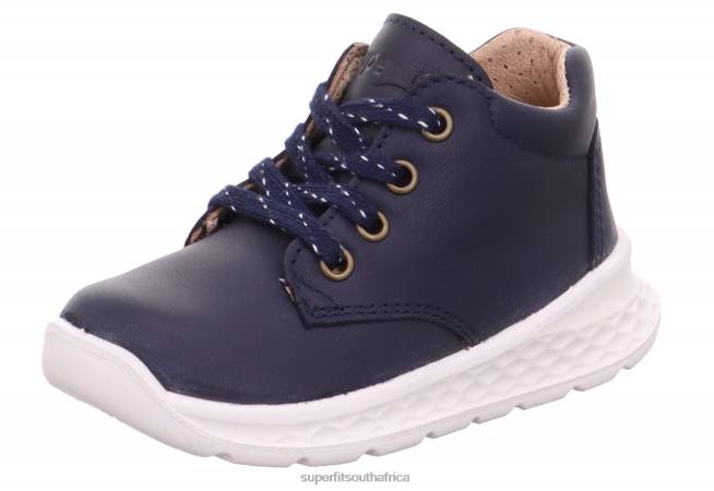 BREEZE - Sneakers low with Lacing Babies Blue NLL0249 Superfit Low Sneakers