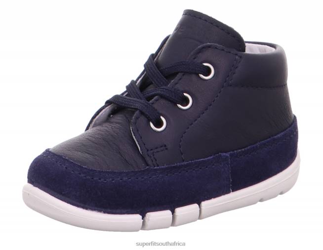 FLEXY - Sneakers low with Lacing Babies Blue NLL0354 Superfit Low Sneakers