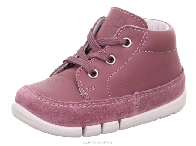 FLEXY - Sneakers low with Lacing Babies Purple NLL0399 Superfit Low Sneakers