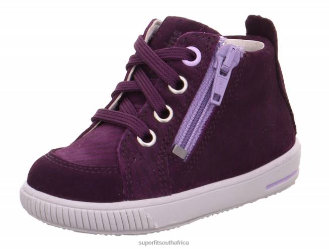 MOPPY - Sneakers low with Zip Babies Purple NLL0415 Superfit Low Sneakers