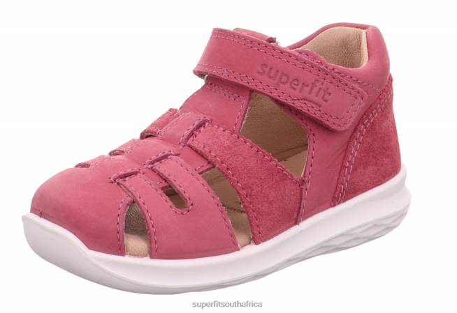 BUMBLEBEE - Sandal with Velcro Fastener Babies Pink NLL0213 Superfit Sandals