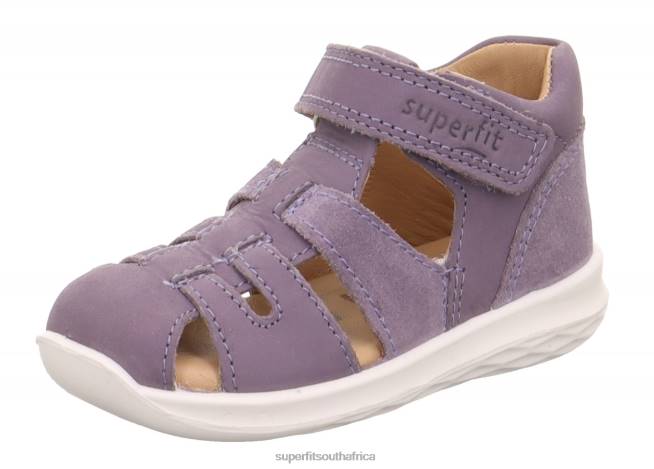 BUMBLEBEE - Sandal with Velcro Fastener Babies Purple NLL0194 Superfit Sandals