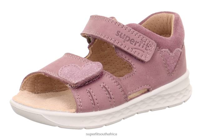 LAGOON - Sandal with Velcro Fastener Babies Purple NLL0201 Superfit Sandals