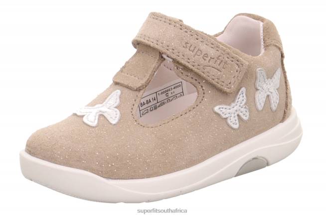 LILLO - Sneakers low with Velcro Fastener Babies Beige NLL0199 Superfit Sandals