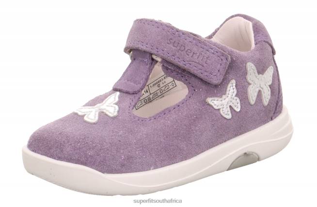 LILLO - Sneakers low with Velcro Fastener Babies Purple NLL0210 Superfit Sandals