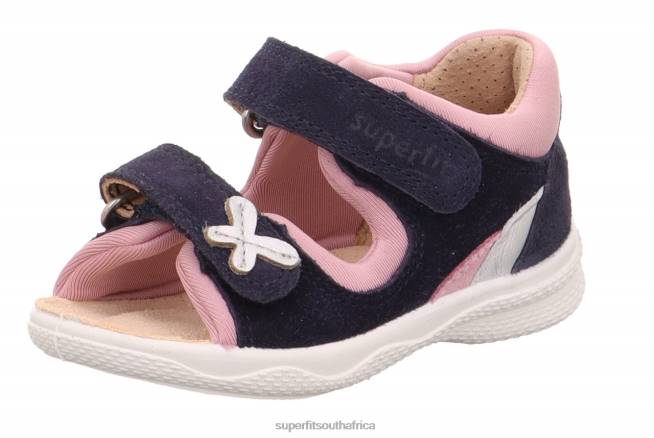 POLLY - Sandal with Velcro Fastener Babies Blue NLL0218 Superfit Sandals