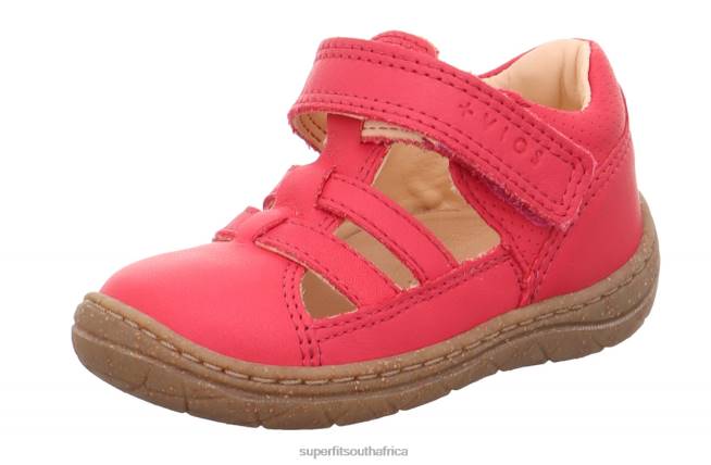 SUPIX - Sandal with Velcro Fastener Babies Red/Pink NLL0202 Superfit Sandals