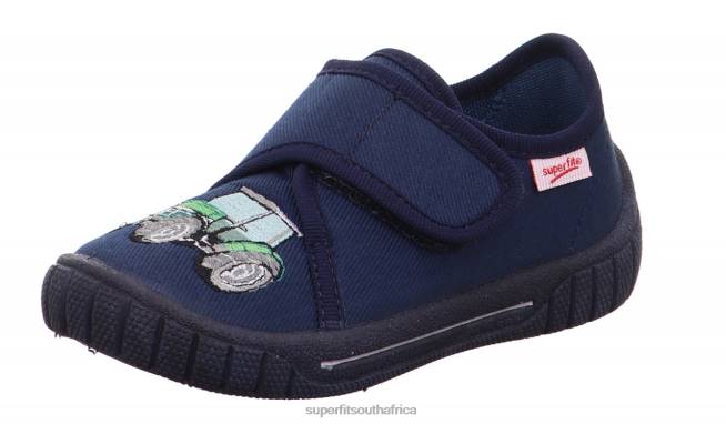 BILL - Slipper with Velcro Fastener Babies Ocean NLL022 Superfit Slippers