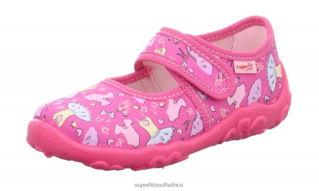 BONNY - Slipper with Velcro Fastener Babies Pink NLL0135 Superfit Slippers