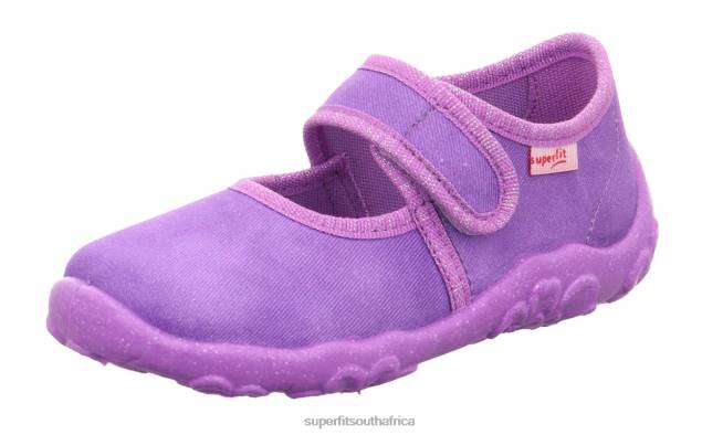 BONNY - Slipper with Velcro Fastener Babies Purple NLL0124 Superfit Slippers