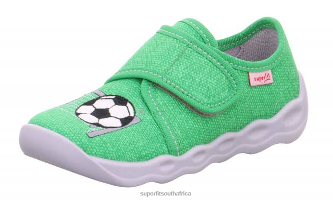 BUBBLE - Slipper with Velcro Fastener Babies Green NLL0134 Superfit Slippers