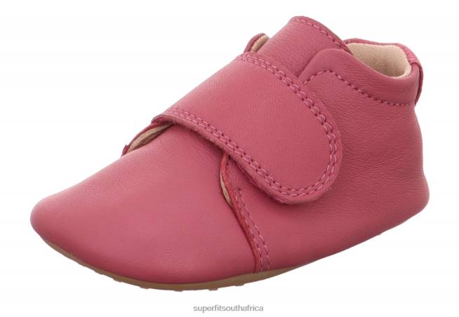 PAPAGENO - Slipper with Velcro Fastener Babies Pink NLL0506 Superfit Slippers