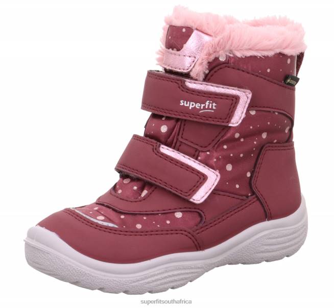 CRYSTAL - Boot with Velcro Fastener Toddlers Pink NLL0732 Superfit Boots