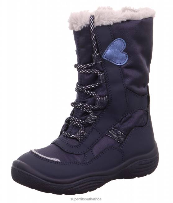 CRYSTAL - Boot with Zip Toddlers Blue NLL0709 Superfit Boots