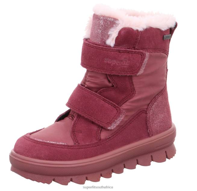 FLAVIA - Boot with Velcro Fastener Toddlers Pink NLL0721 Superfit Boots