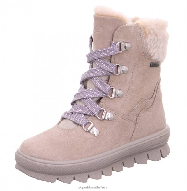 FLAVIA - Boot with Zip Toddlers Beige/Purple NLL0705 Superfit Boots