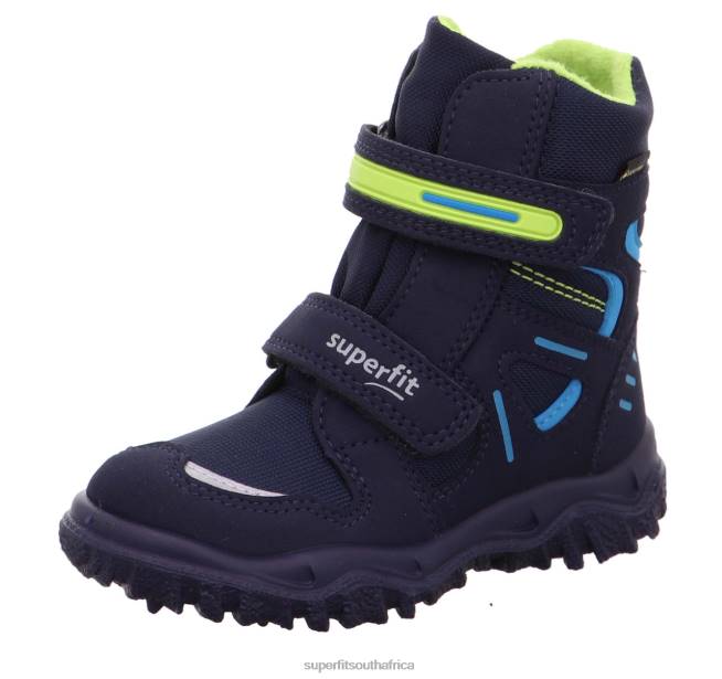 HUSKY - Boot with Velcro Fastener Toddlers Blue/Green NLL0699 Superfit Boots