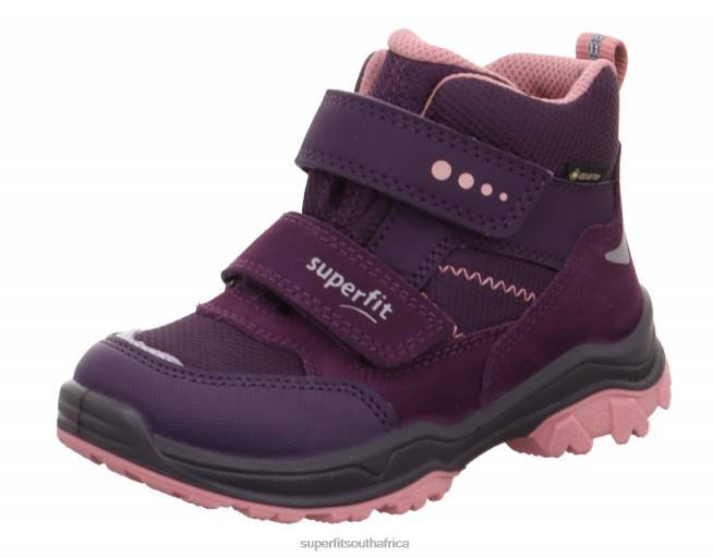 JUPITER - Boot with Velcro Fastener Toddlers Purple/Pink NLL0707 Superfit Boots