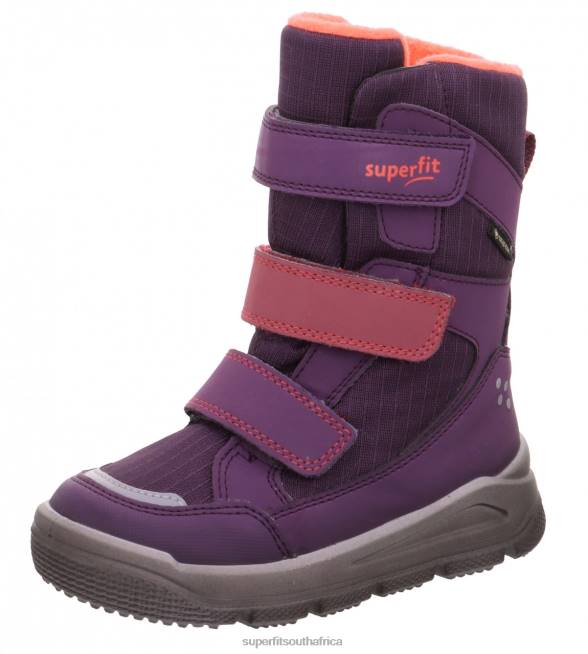 MARS - Boot with Velcro Fastener Toddlers Purple/Pink NLL0736 Superfit Boots