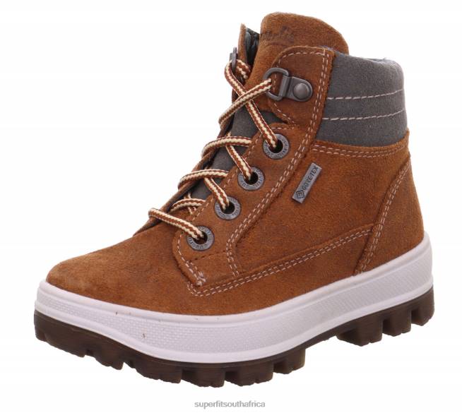 TEDD - Boot with Zip Toddlers Brown/Grey NLL0756 Superfit Boots