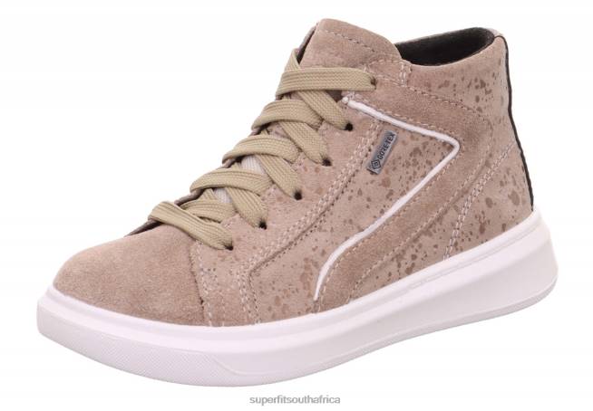 COSMO - Sneakers high with Zip Toddlers Beige NLL0864 Superfit High Sneakers