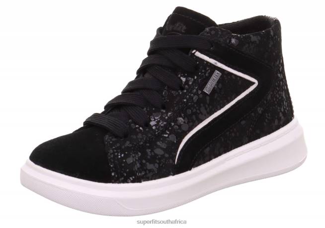 COSMO - Sneakers high with Zip Toddlers Black NLL0842 Superfit High Sneakers