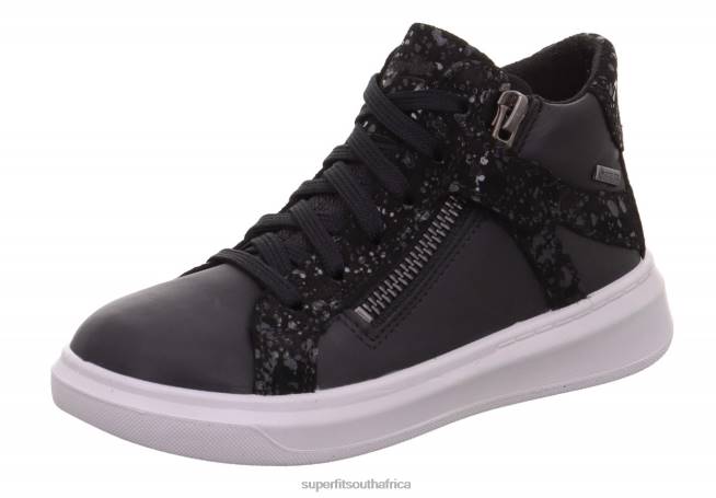 COSMO - Sneakers high with Zip Toddlers Black NLL0859 Superfit High Sneakers