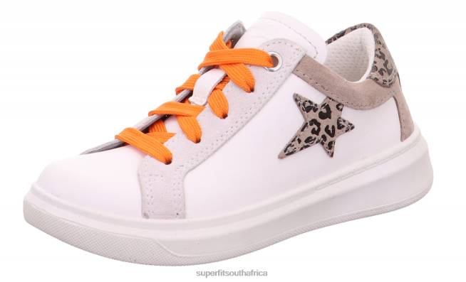 COSMO - Sneakers low with Lacing Toddlers White NLL0797 Superfit Low Sneakers