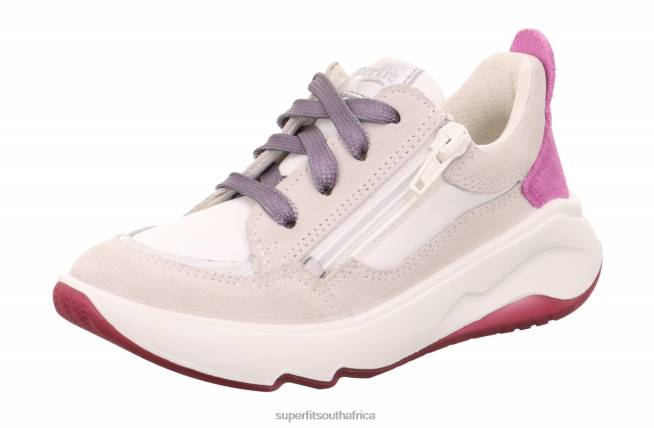 MELODY - Sneakers low with Zip Toddlers White NLL0829 Superfit Low Sneakers