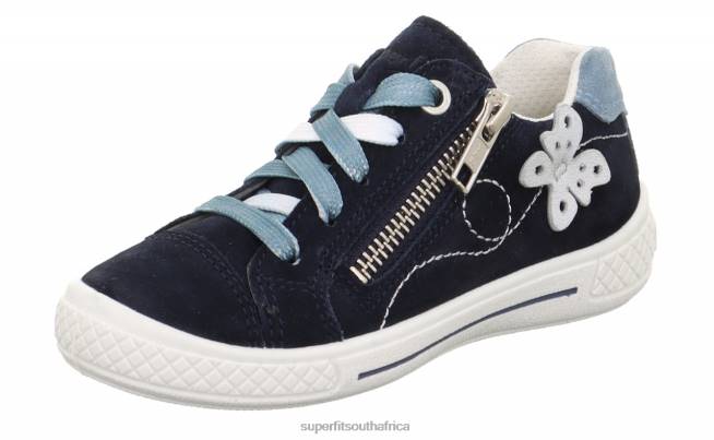 TENSY - Sneakers low with Zip Toddlers Blue NLL0821 Superfit Low Sneakers