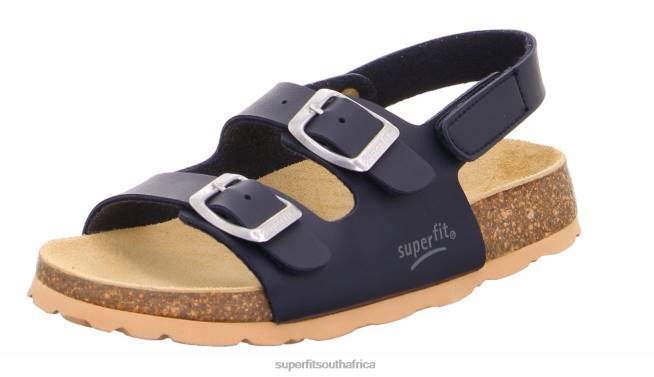 FUSSBETTPANTOFFEL - Sandal with Buckle Toddlers Blue NLL0582 Superfit Sandals