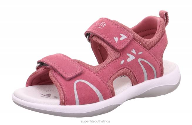 SUNNY - Sandal with Velcro Fastener Toddlers Pink NLL0677 Superfit Sandals