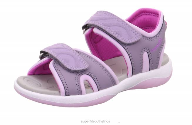 SUNNY - Sandal with Velcro Fastener Toddlers Purple NLL0622 Superfit Sandals