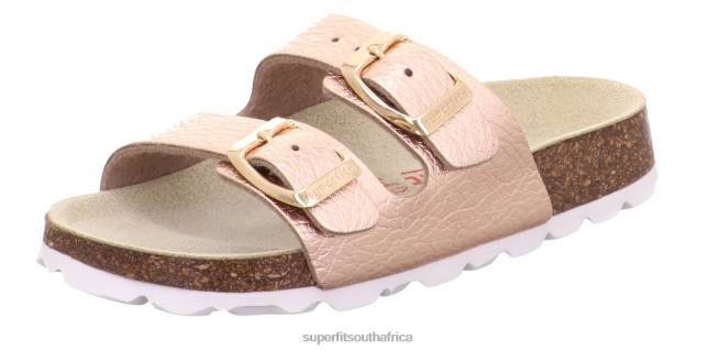 FUSSBETTPANTOFFEL - Slipper with Buckle Toddlers Bronze NLL0584 Superfit Slippers